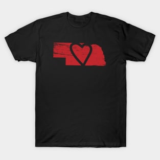 Hearts In Nebraska T-Shirt